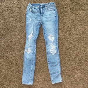 AMERICAN EAGLE SUPER HI-RISE JEGGING//SIZE 4